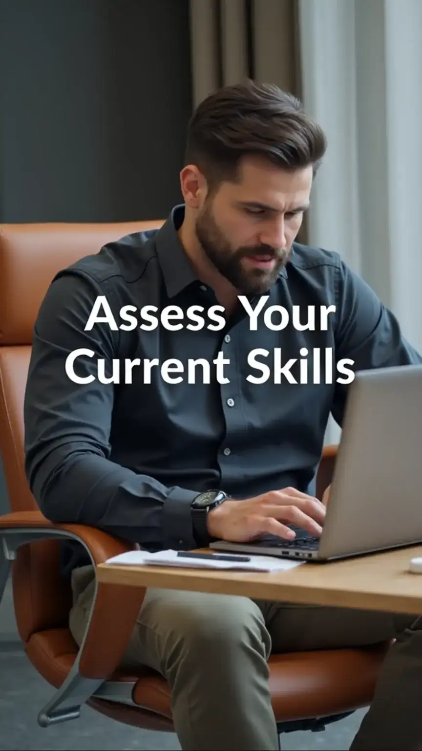Assessing current skills for career advancement. Self-evaluation for professional growth and skill development. Identifying strengths for career progression.