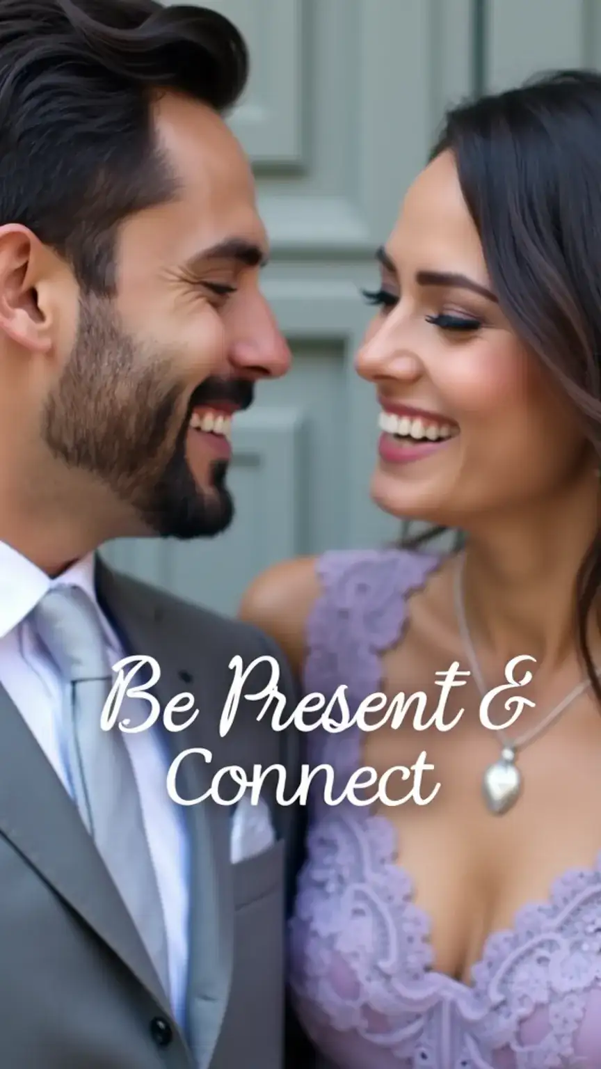 Being present in relationships, connecting with your partner, relationship advice, digital detox for couples, quality time with husband.