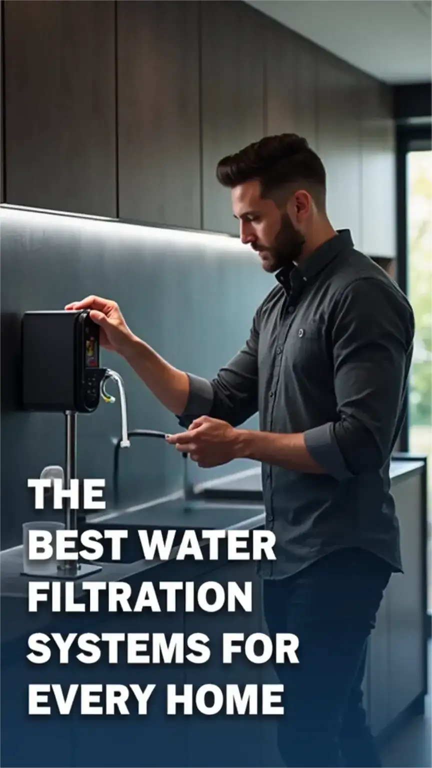 The Best Water Filtration Systems for Every Home: A Guide for the Modern Man