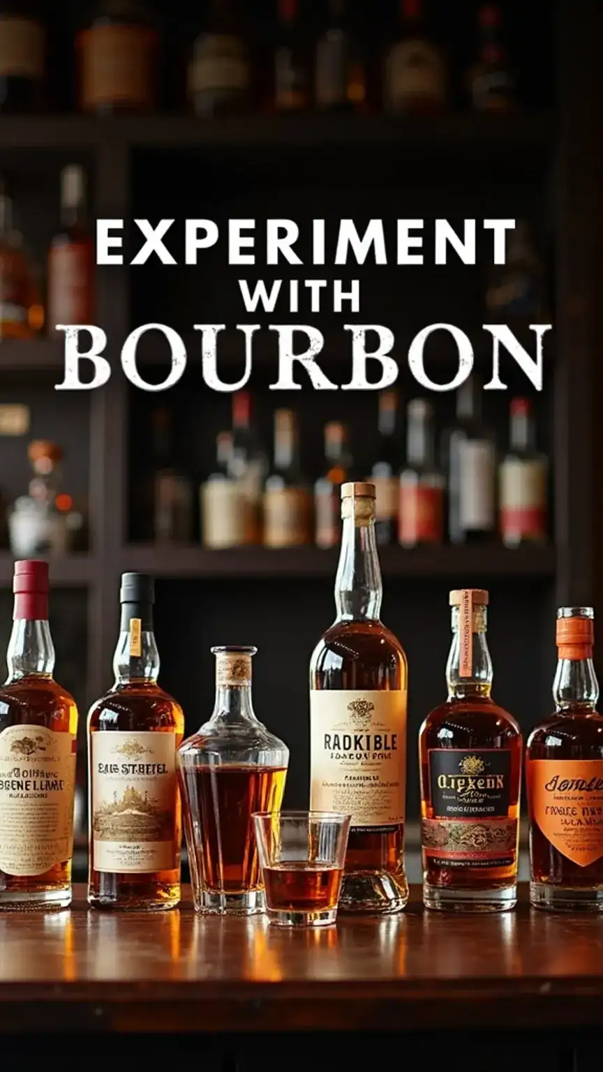 Exploring different bourbon and whiskey bottles for Old Fashioned variations. Best bourbon cocktails, how to make old fashioned.