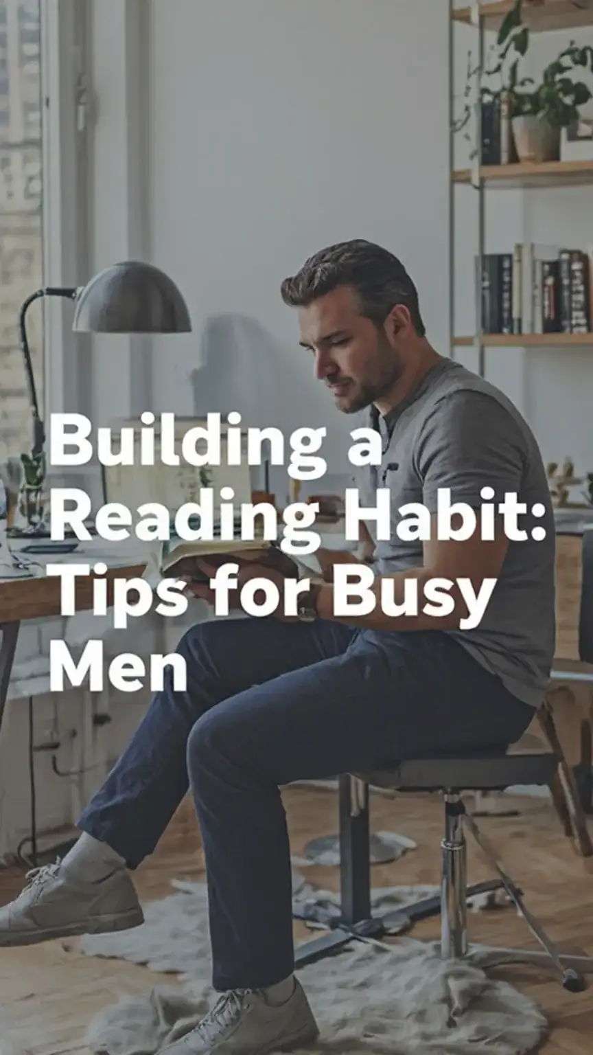 Building a Reading Habit: Tips for Busy Men to Stay Ahead of the Game