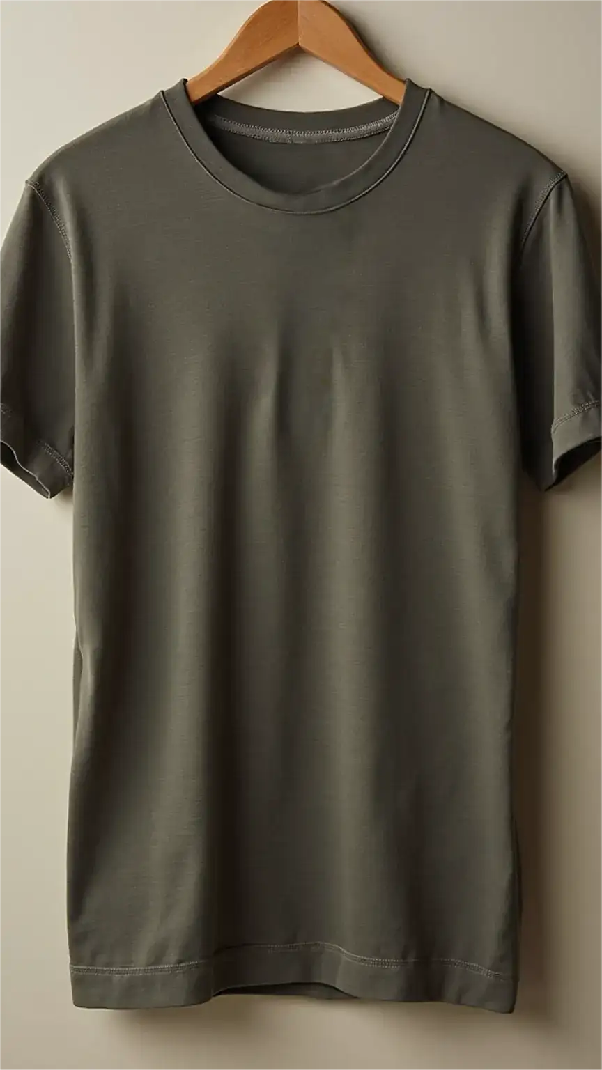 Classic t-shirt for men's wardrobe, a timeless and versatile staple for work and play. Men's clothing, casual wear, basic wardrobe.