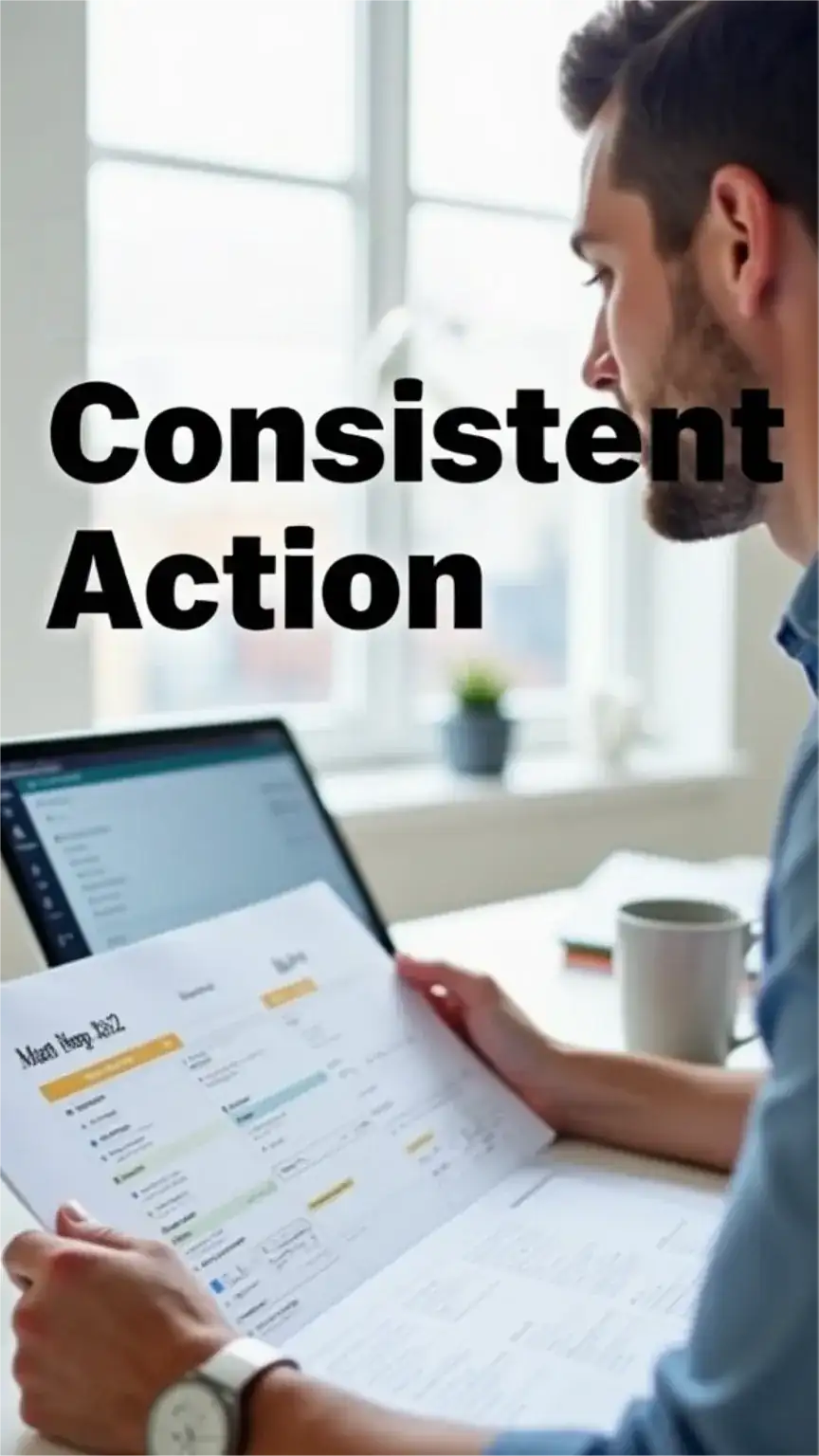 Consistency in leadership without authority. Practical tips for men on how to follow through, build credibility, and manage tasks to influence teams.