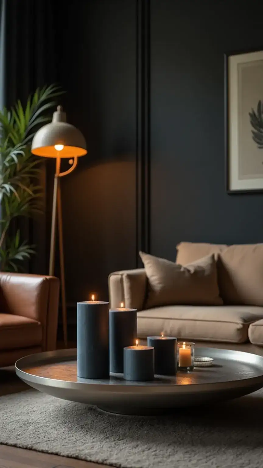 Cozy atmosphere for guys' night, dim lighting, creating ambiance for men's night, hosting tips, intimate gathering ideas.