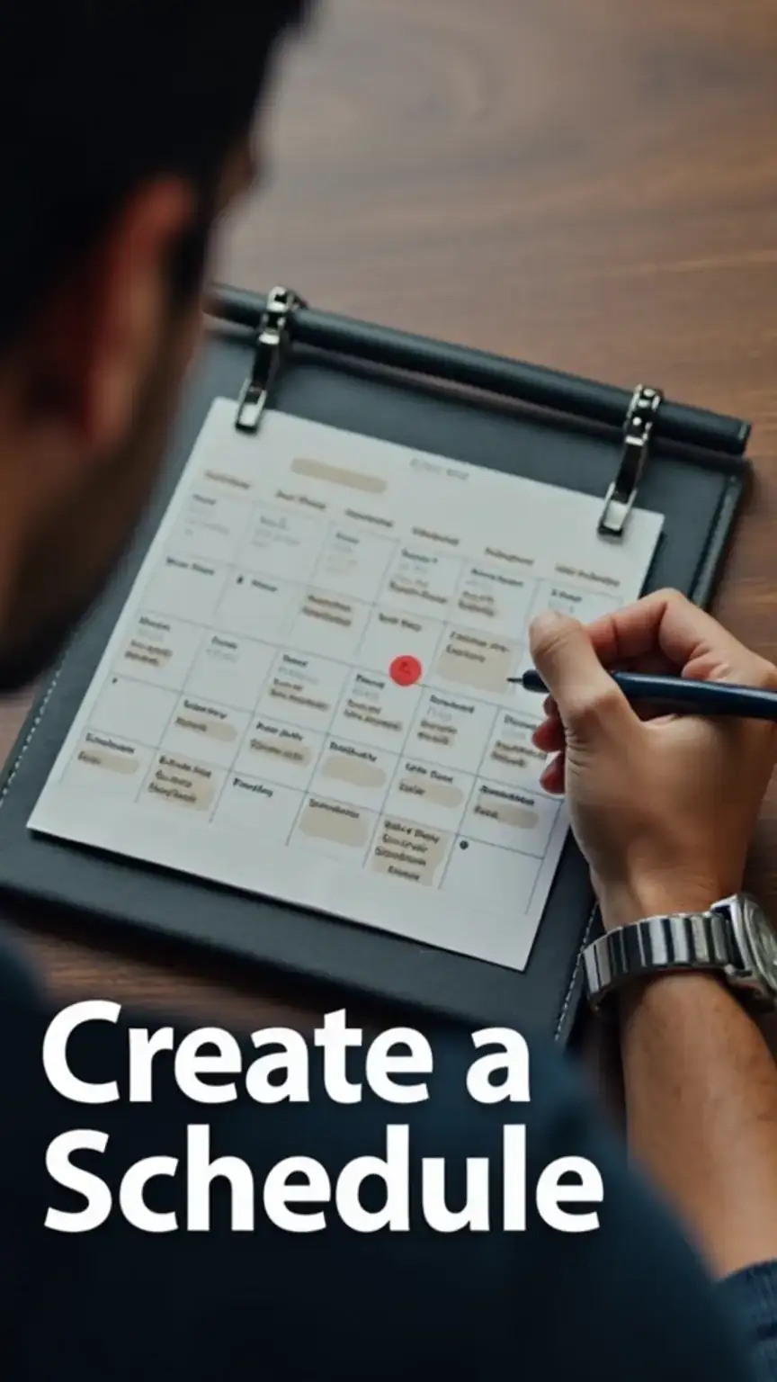 Man scheduling reading time, demonstrating building a reading habit, how to read more, and books for men.