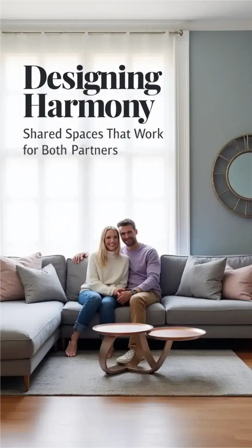 Designing Harmony: How to Create Shared Spaces That Work for Both Partners
