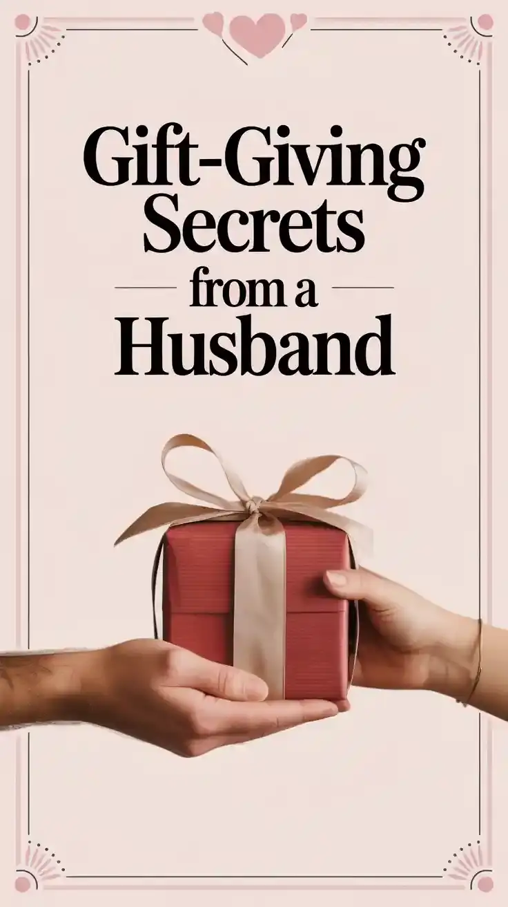 Gift ideas for men, how to impress your husband, special occasion gifts, husband's perspective, relationship advice for women.