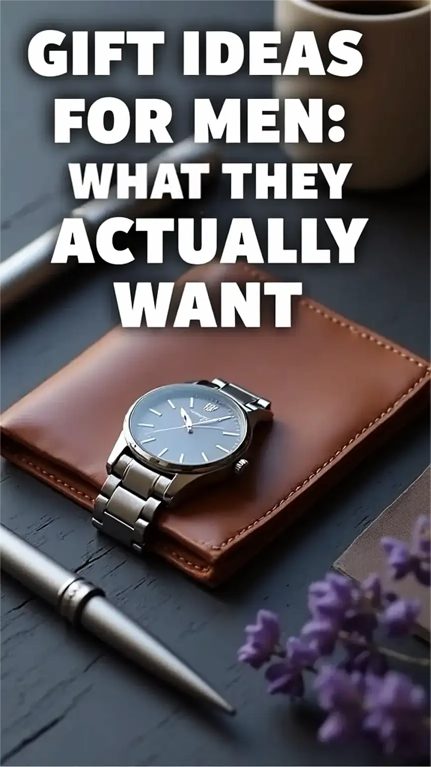 Gift Ideas for Men: What They Actually Want