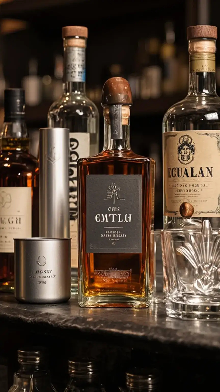 Stocking your home bar: a guide to essential spirits and liquors for a DIY home bar setup.