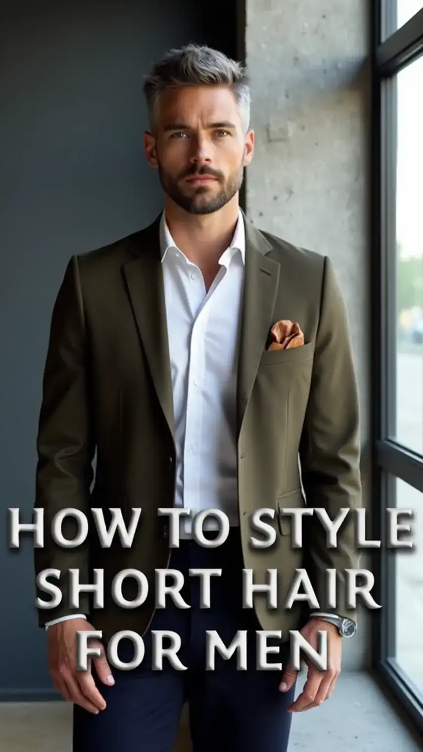How to Style Short Hair for Men: Easy Everyday Looks That Command Attention