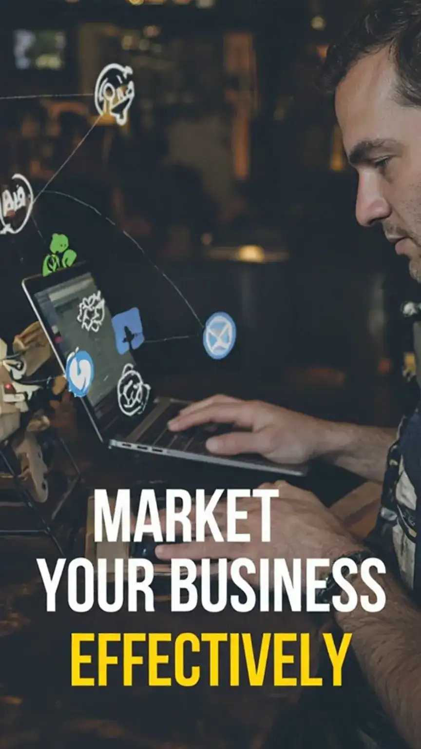 Marketing a business, digital marketing strategy, social media for entrepreneurs, entrepreneurship tips.
