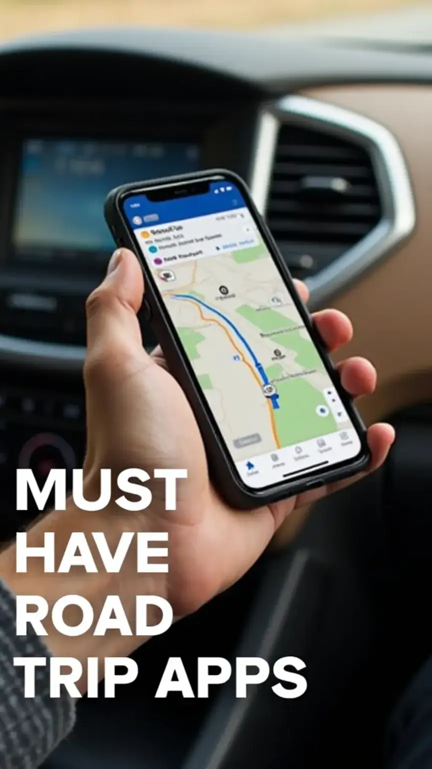 Best road trip apps for men, including navigation and planning tools. Essential gadgets for the best USA weekend road trips and adventure travel.