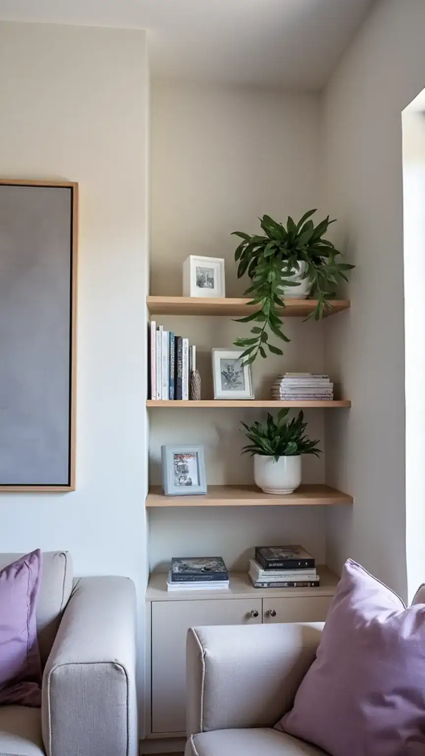 Adding personal touches to shared spaces, highlighting art and photos that represent both partners in home organization and relationship advice.