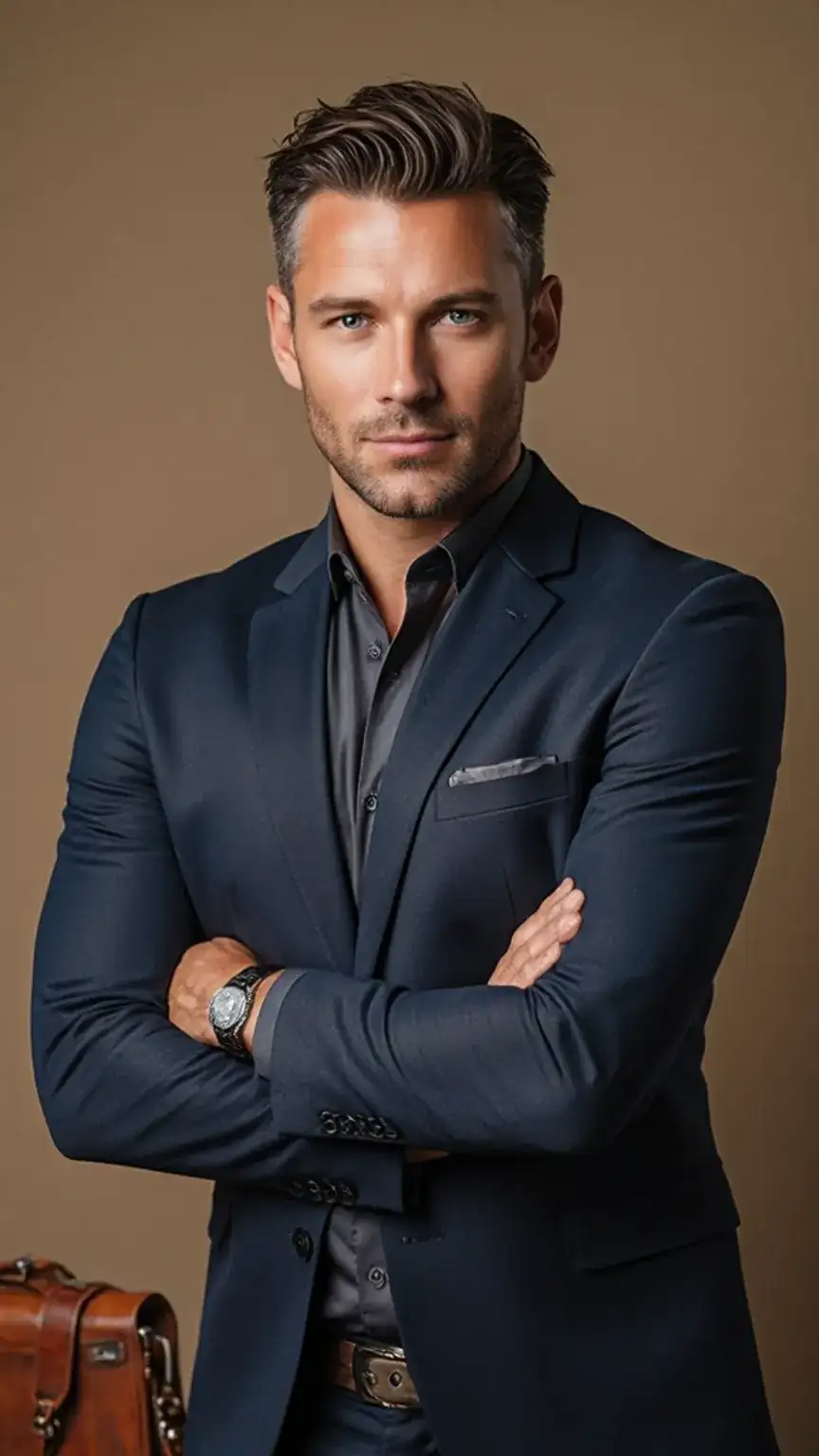 Professional headshot of a man for LinkedIn profile picture, emphasizing clear, well-lit, and approachable image for professional networking.