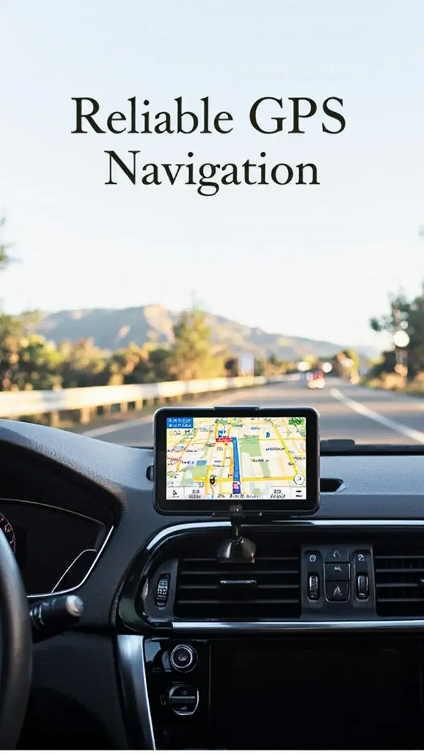 GPS navigation devices for men's road trips in the USA. Essential technology for the best weekend road trips and adventure travel planning.
