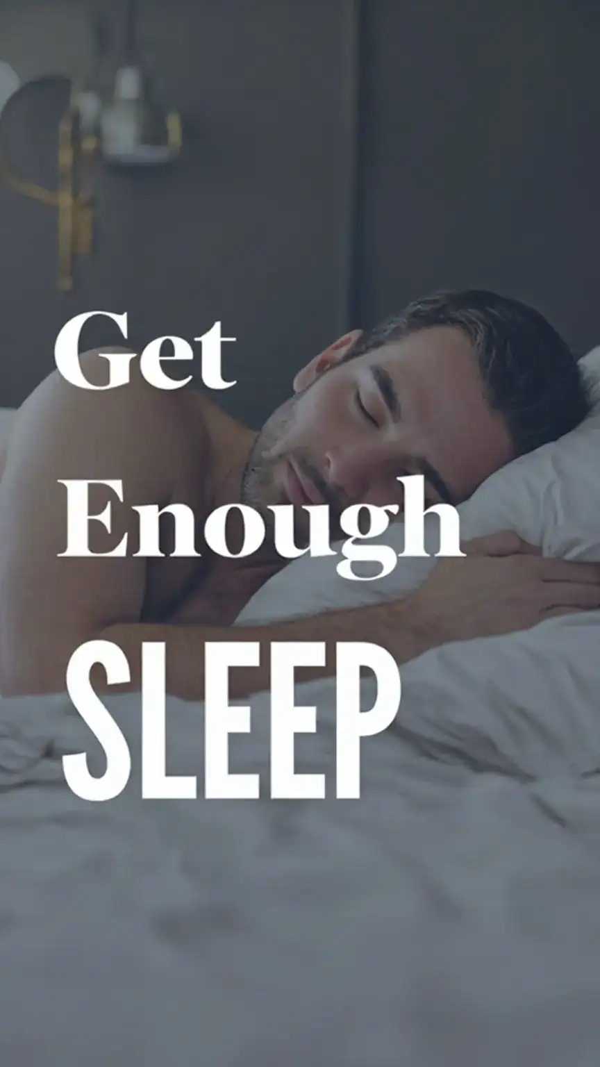 Importance of sleep for men's health over 40 and fitness recovery. Tips for staying fit after 40.