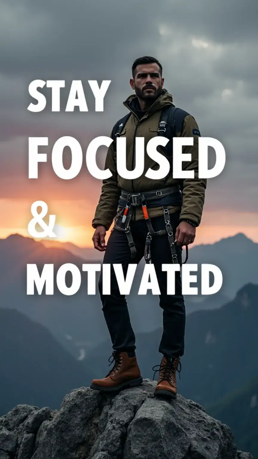 Staying focused and motivated in business, entrepreneur success mindset, business launch guide.