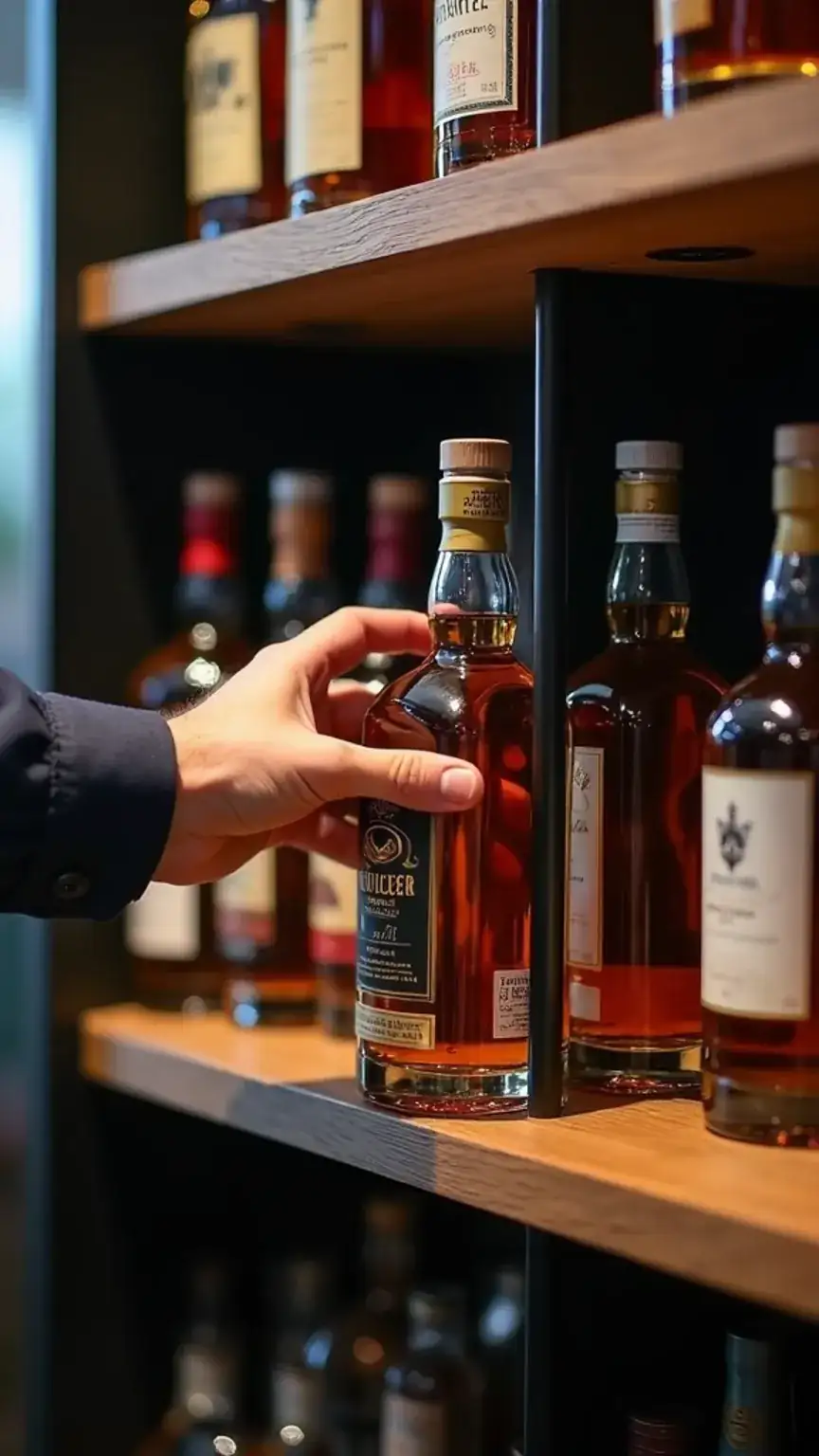 Choosing spirits for your home bar setup: a guide to stocking essential liquors for a DIY home bar.