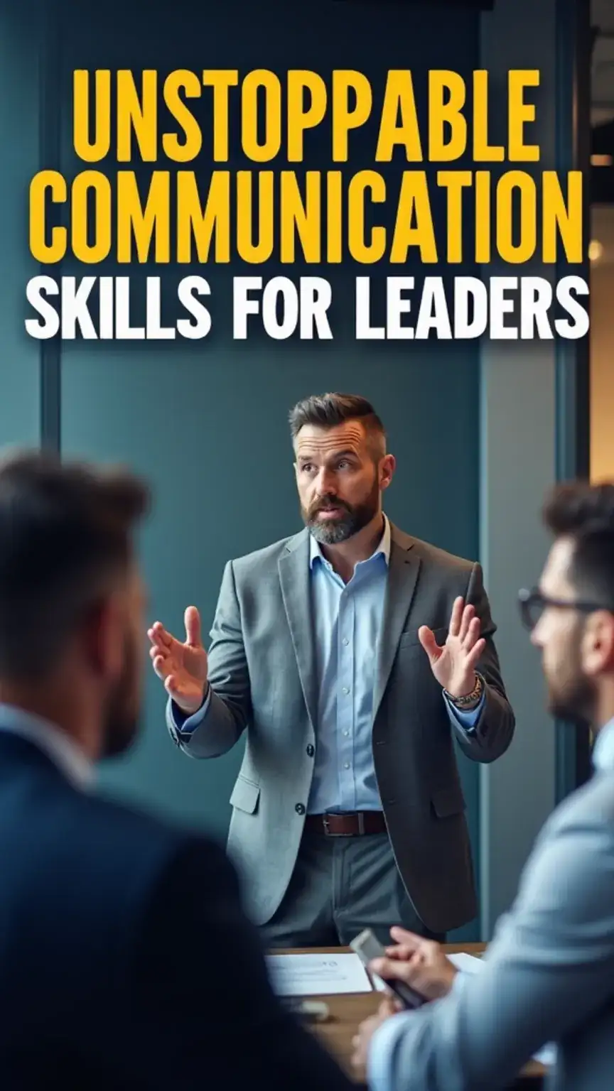 How to Develop Unstoppable Communication Skills as a Leader