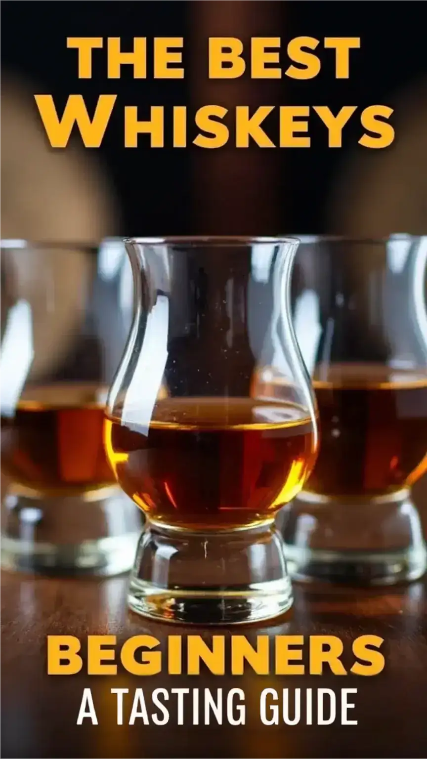 Man holding a whiskey decanter and glass, introducing the beginner's guide to whiskey tasting, best whiskey for beginners, whiskey journey.