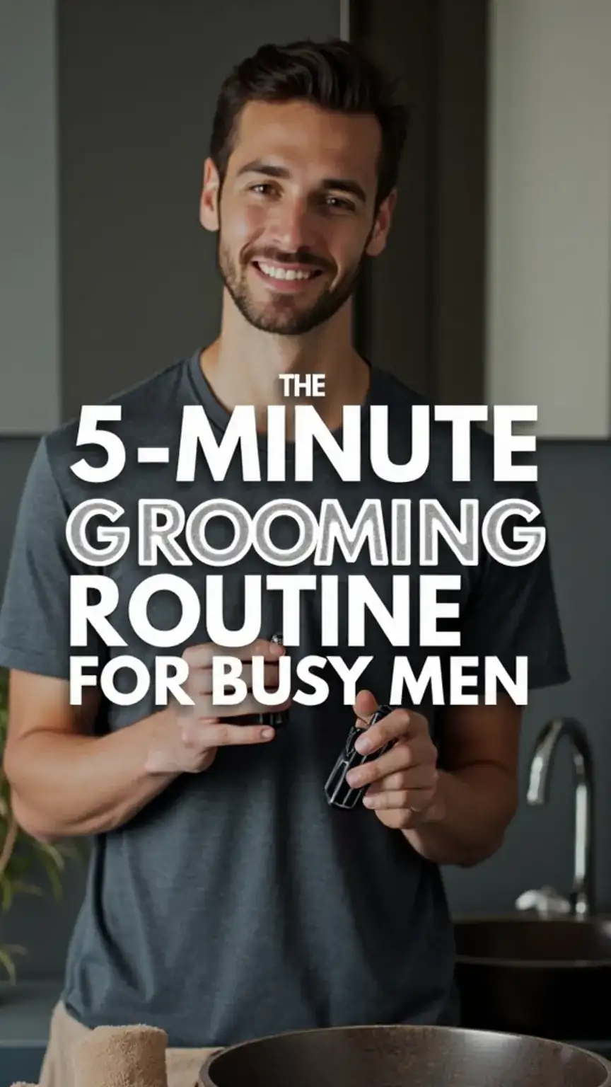 The 5-Minute Grooming Routine for Busy Men (That Actually Works)
