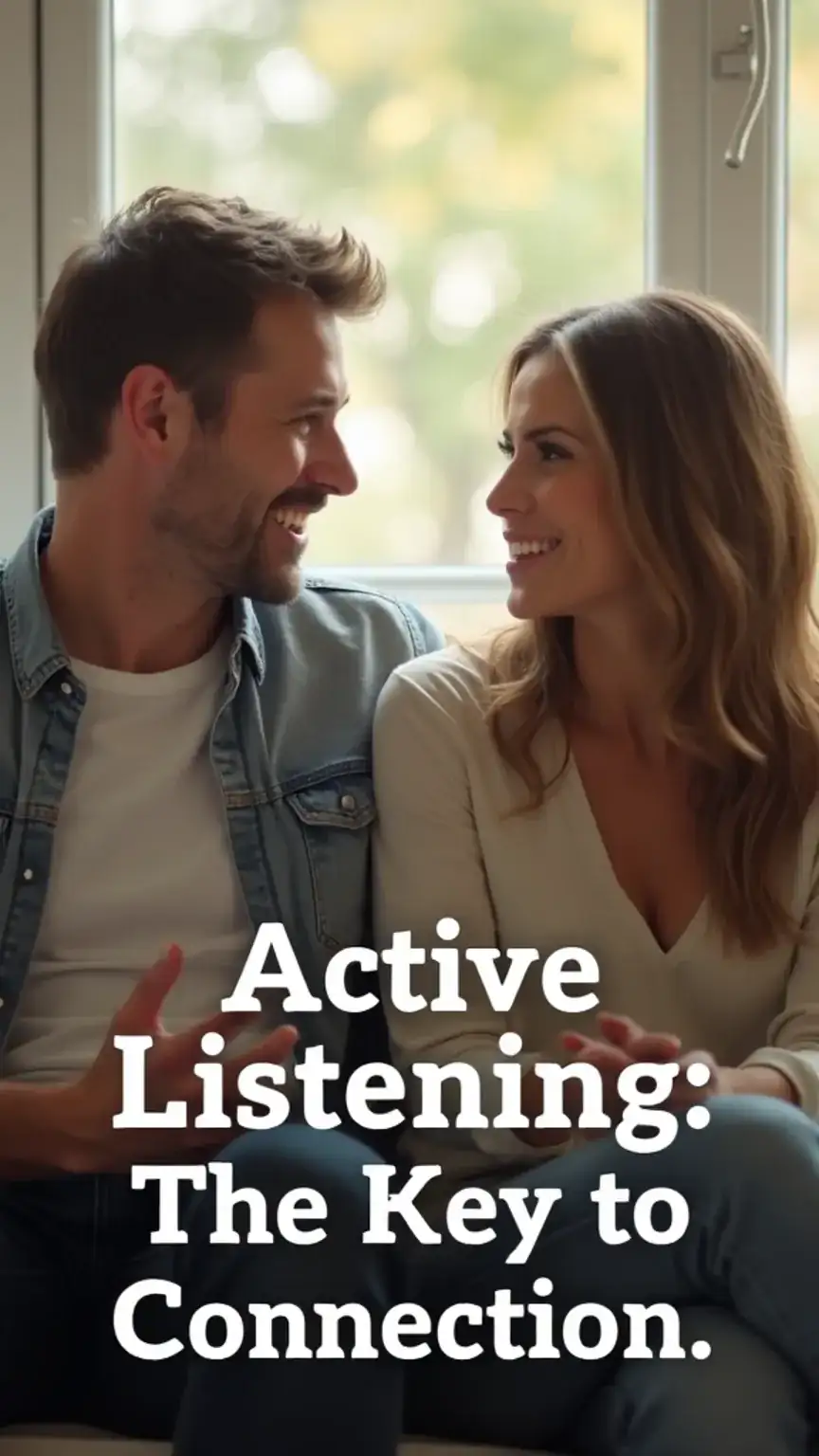 Active listening in conversation, engaging with others, showing interest, conversation tips for men, improving social skills, building rapport, how to connect.