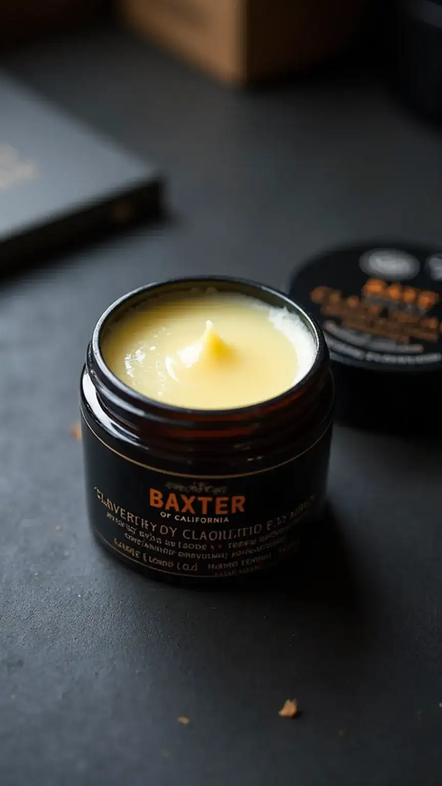 Baxter of California Clay Pomade, men's hair clay pomade, best pomade for men, medium to thick hair styling product.