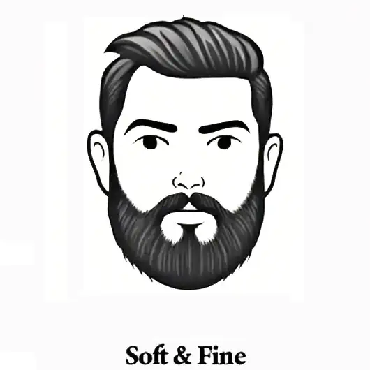 Soft & Fine Beard.