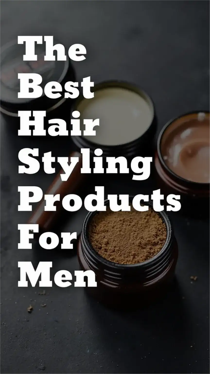 The Best Hair Styling Products for Men: Pomades, Waxes, and Gels