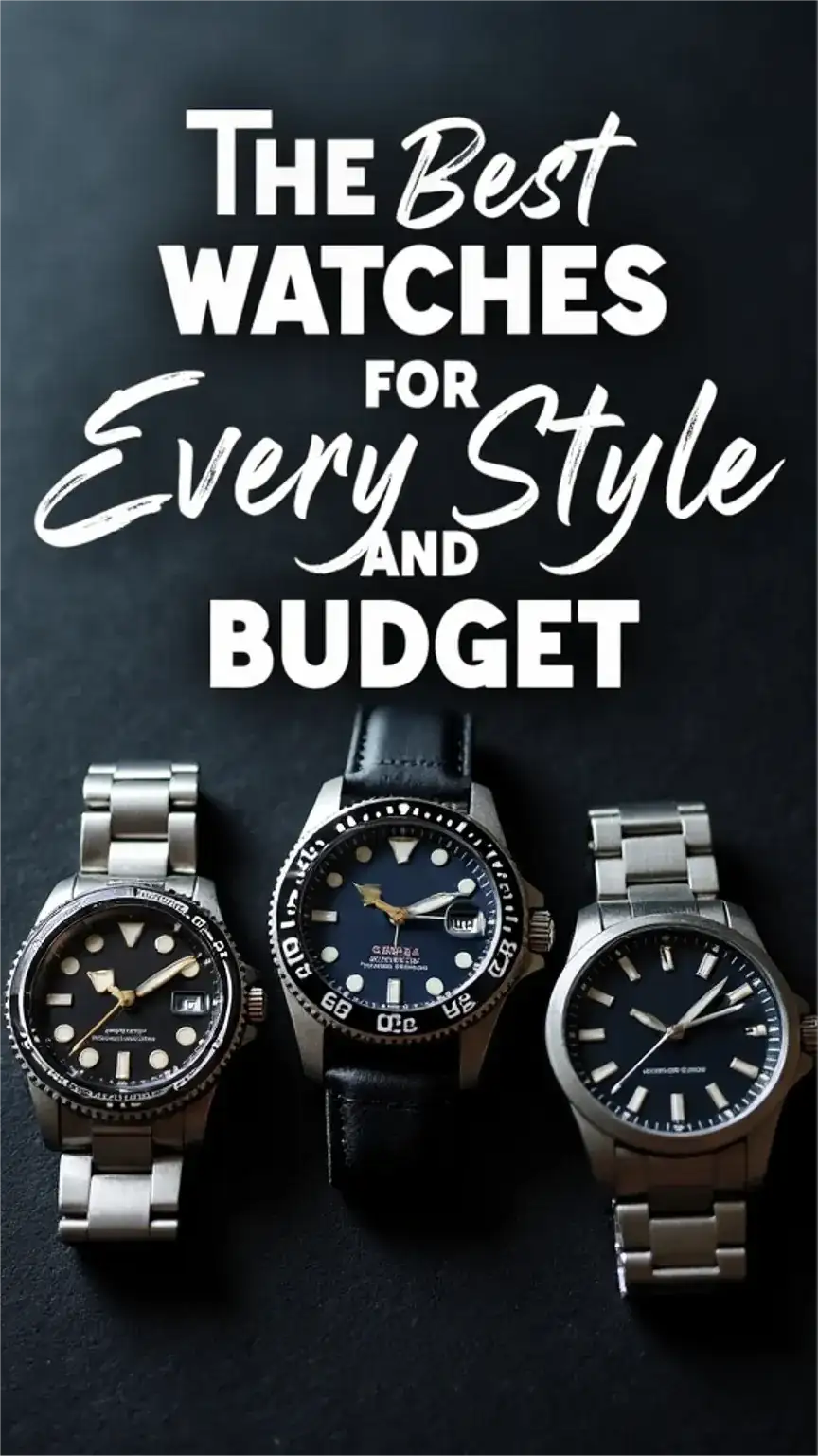 The Best Watches for Every Style and Budget: A Guide for Men