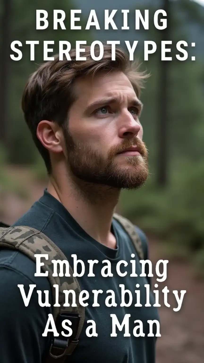 Breaking Stereotypes: Embracing Vulnerability as a Man