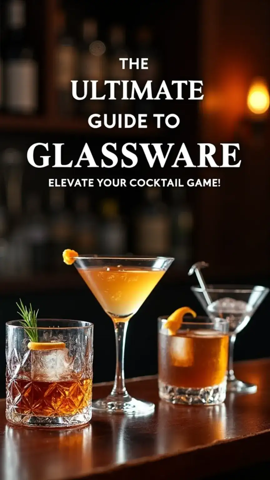 The Ultimate Guide to Glassware: Elevate Your Cocktail Game