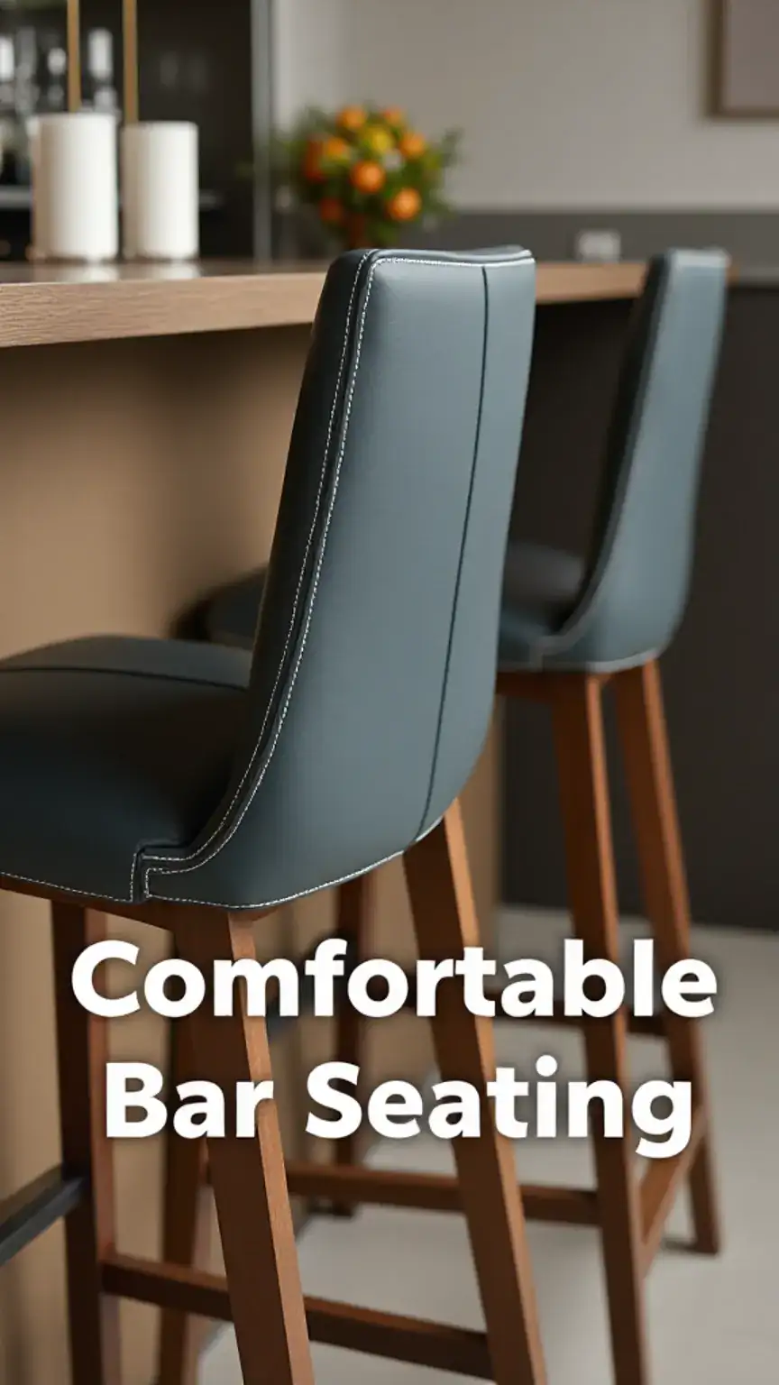 Comfortable and stylish bar stools for home bars. Find the best seating options for your bar design ideas and entertaining needs.