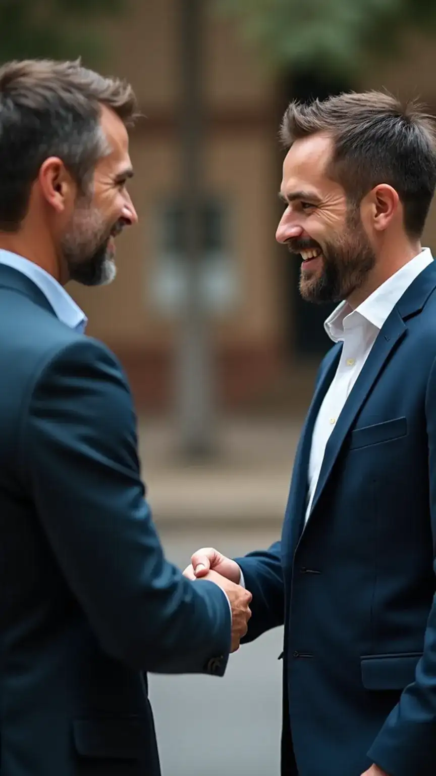Confident handshake for a great first impression, building social skills and making a lasting connection. Social skills, networking, making an impression.