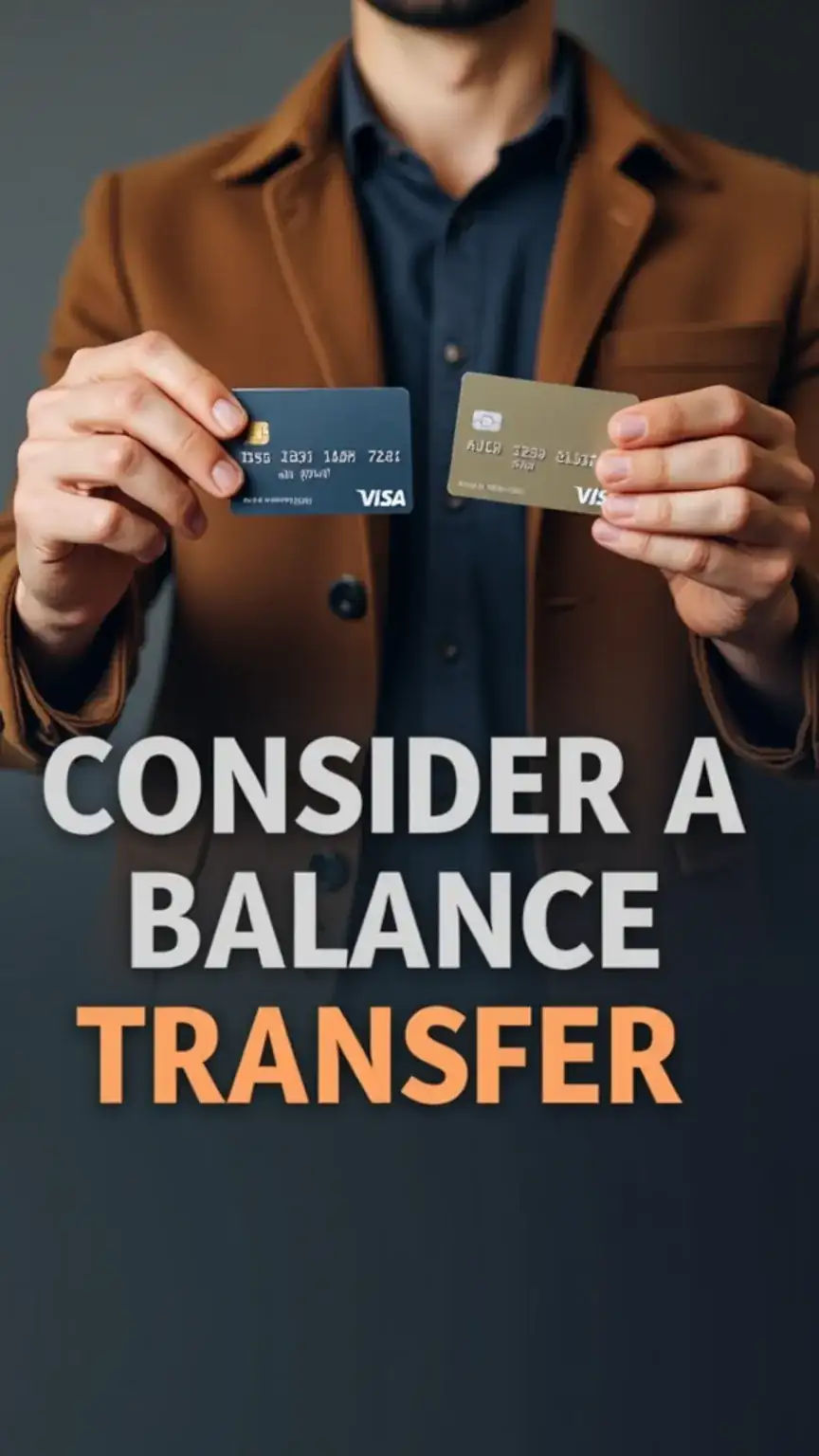Balance transfer for debt management, lower interest rates, credit card consolidation, improving credit score, saving money on interest.