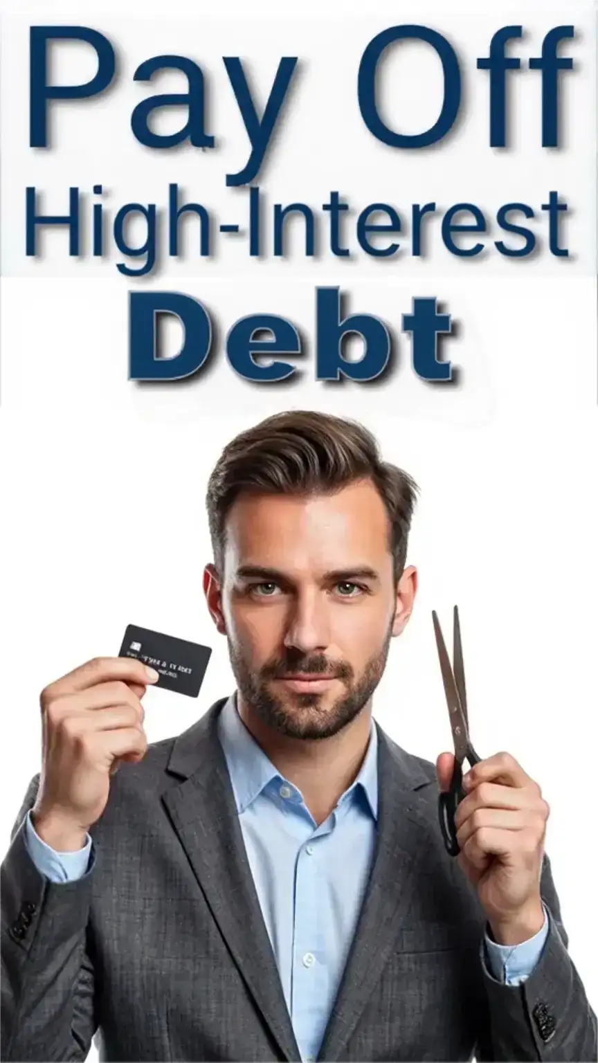 Paying off debt for financial independence, wealth building, money management.