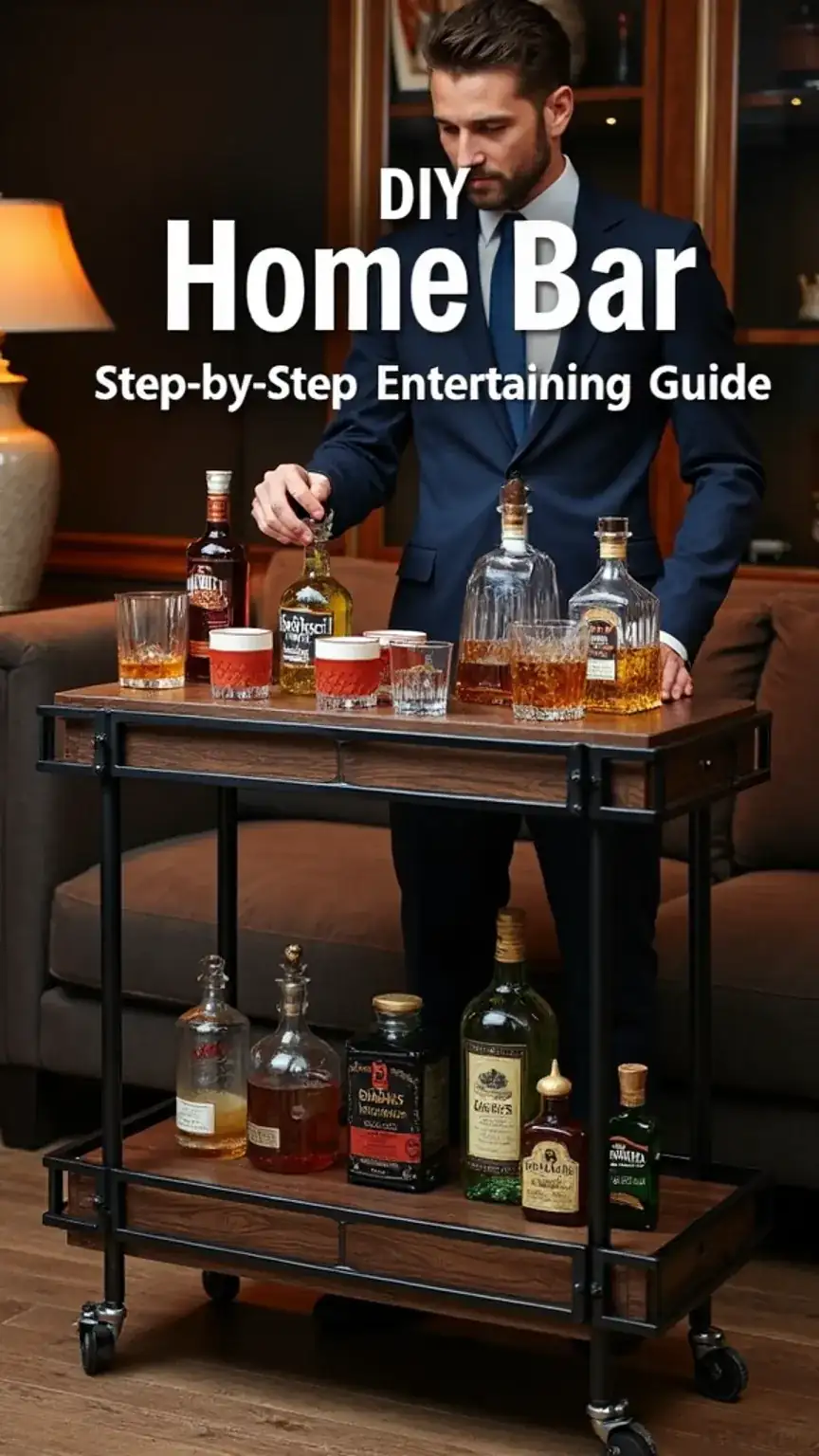 How to Set Up a DIY Home Bar for Entertaining: A Step-by-Step Guide