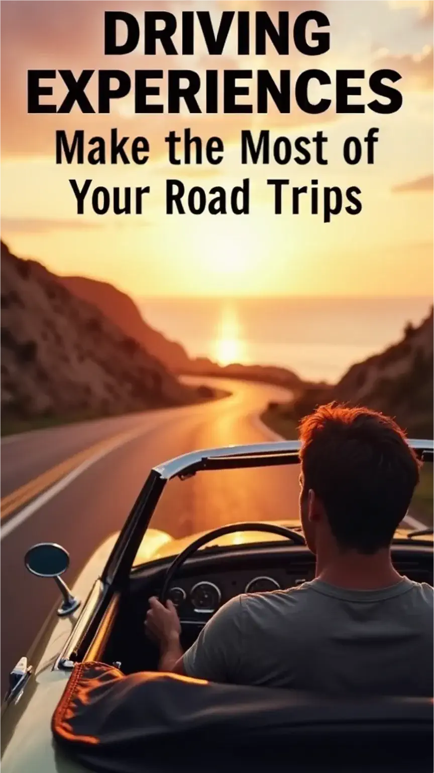 Driving Experiences: How to Make the Most of Your Road Trips