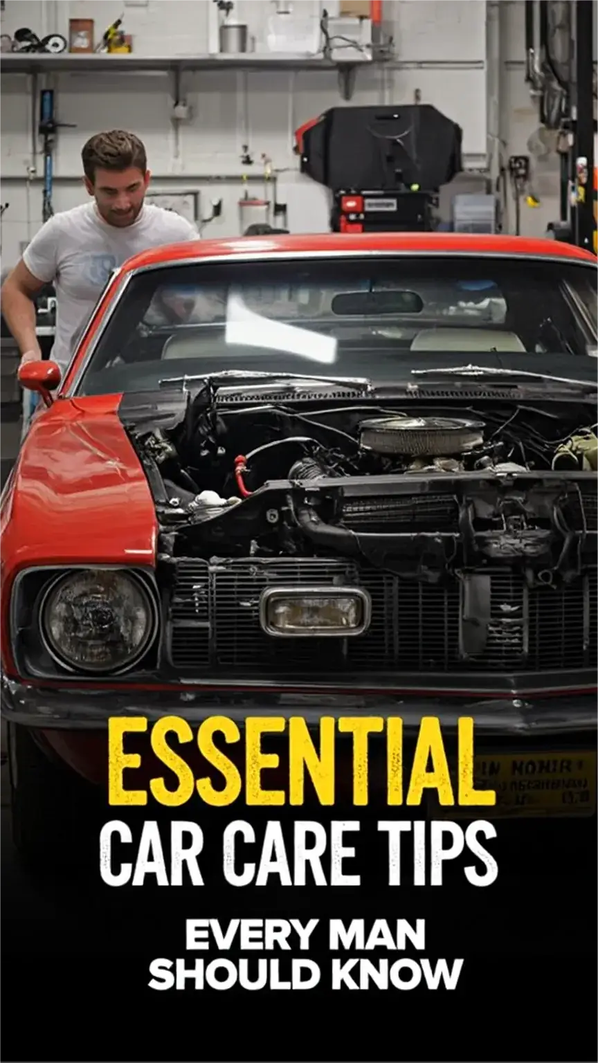 Essential Car Care Tips Every Man Should Know
