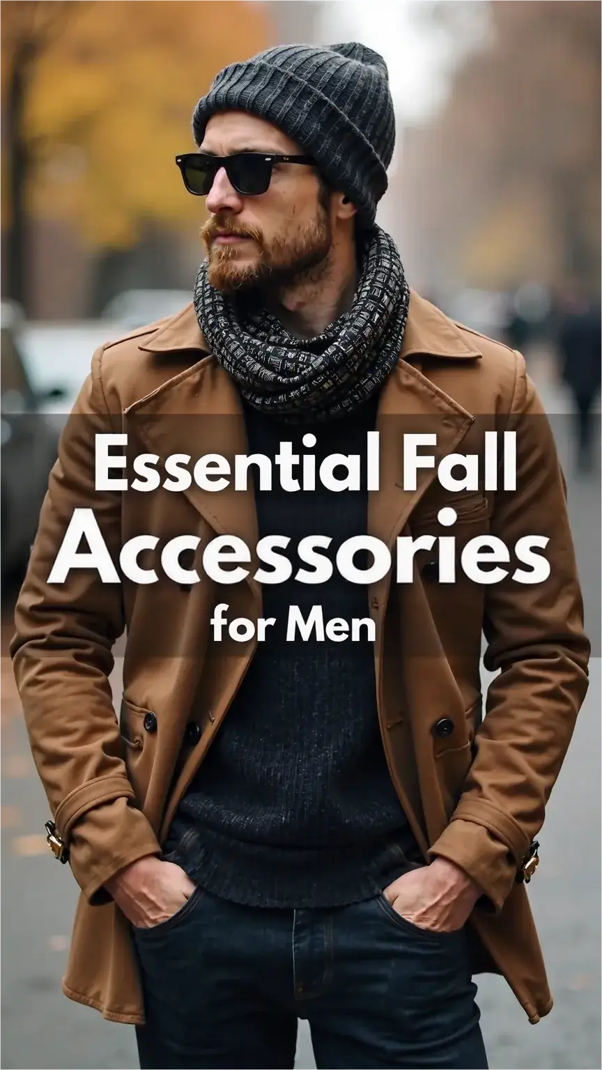 Essential Fall Accessories for Men: Boost Your Style and Comfort