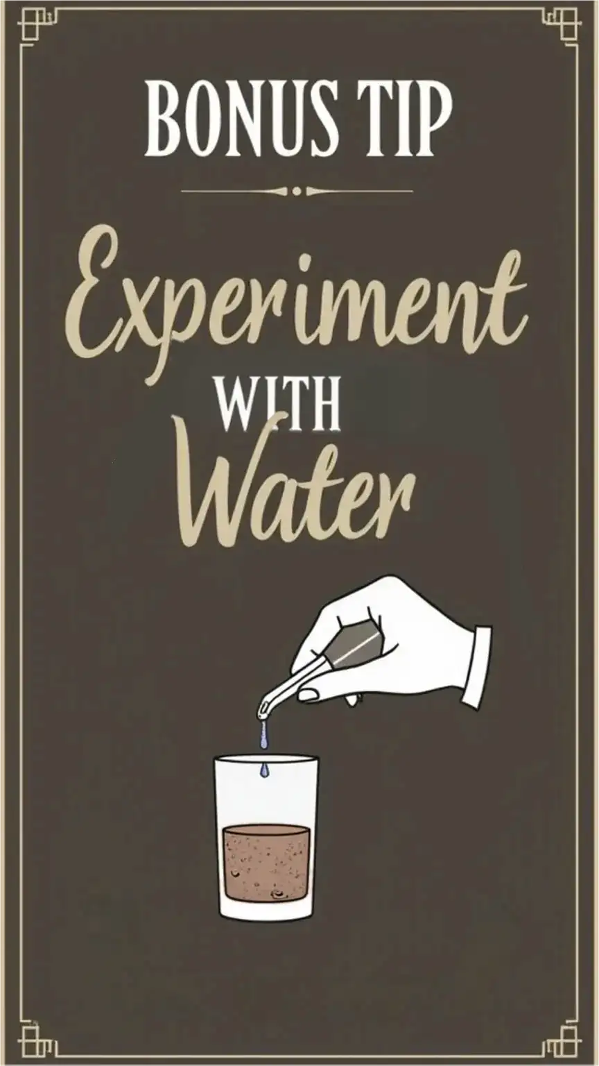 Experiment with water to enhance spirit tasting. Learn how water affects whiskey flavor and other fine spirits.