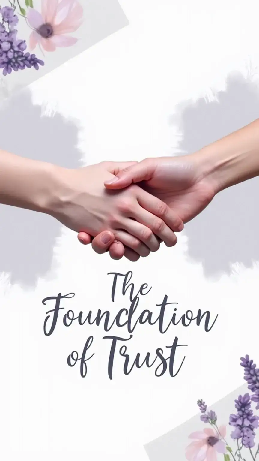 Hands clasped, symbolizing trust and intimacy in relationships, building trust, relationship foundations, emotional connection for women.