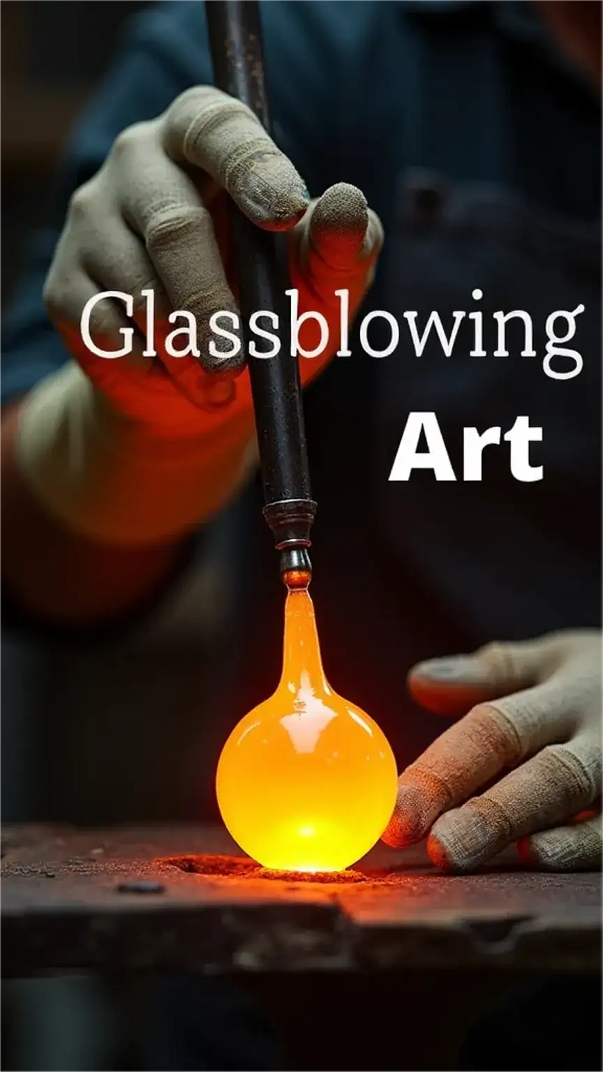 Glassblowing as a unique DIY craft for men, showcasing artistry and skill. Explore challenging men's hobbies and creative endeavors.