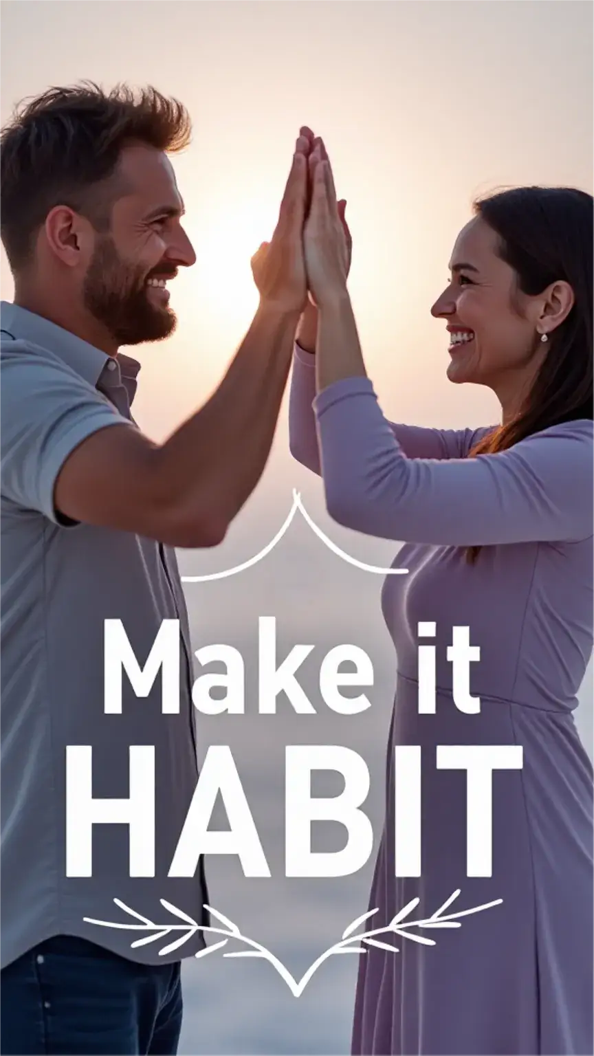 Making celebration a habit, ongoing partner support, celebrating daily wins, relationship advice for lasting bonds, recognizing achievements consistently.
