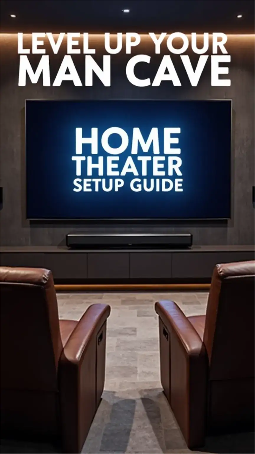 How to Level Up Your Man Cave: A Step-by-Step Guide to Setting Up a Home Theater