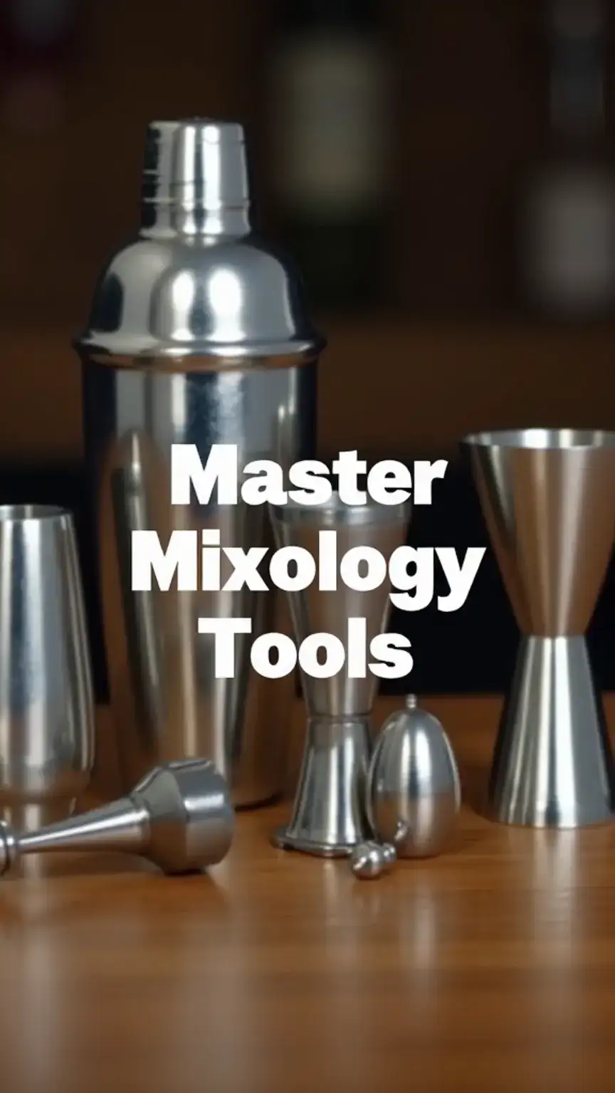 Essential cocktail tools for home bartenders, including shakers and jiggers. Learn about bar design ideas and master mixology.