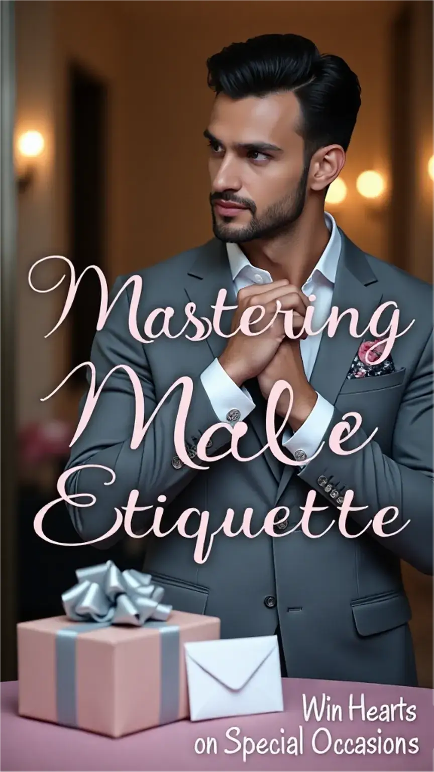 Mastering Male Etiquette: A Guide to Winning Hearts on Special Occasions