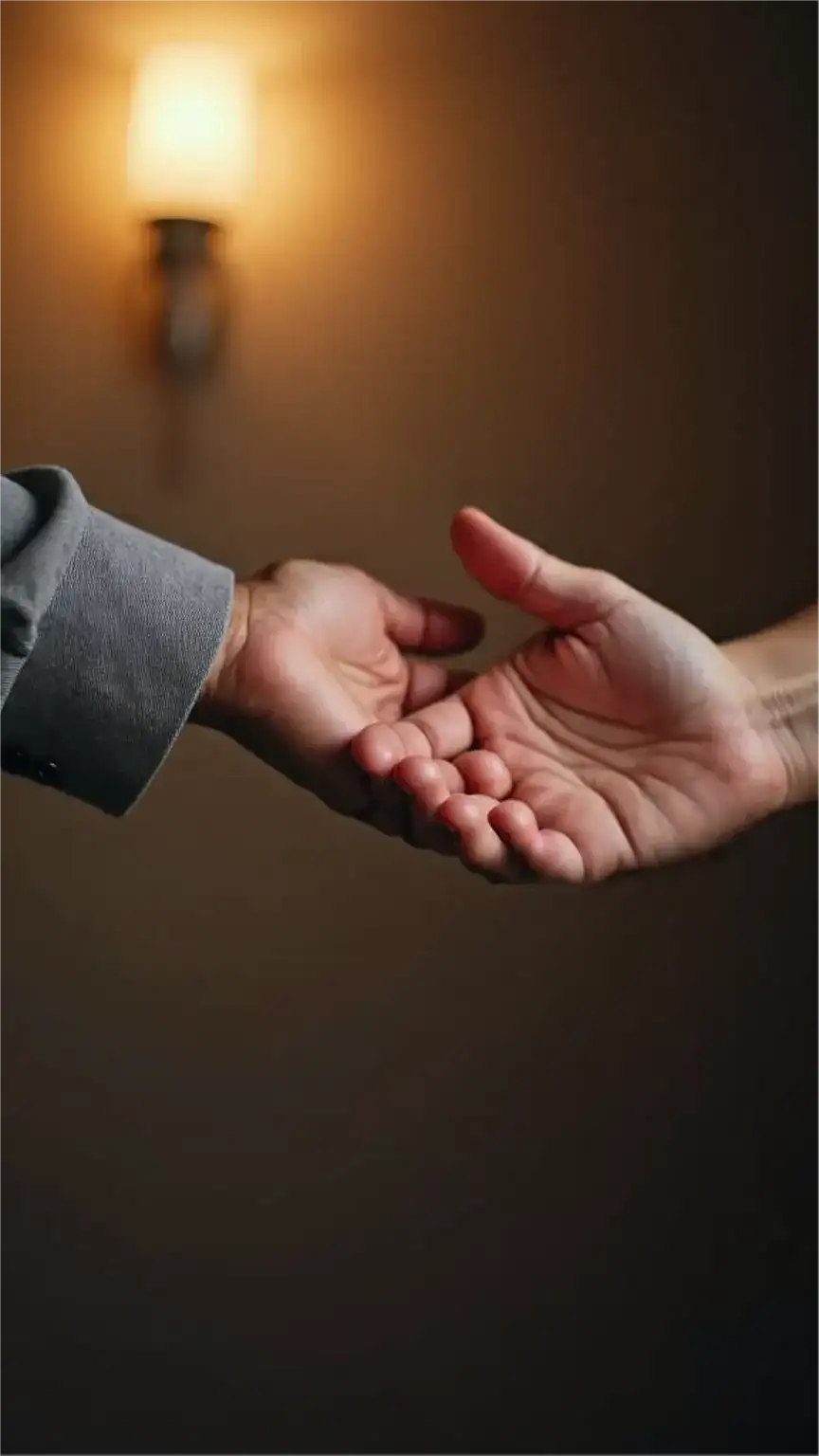 Men embracing vulnerability and building trust, illustrating deeper connections. Keywords: vulnerability, male bonding, emotional strength, modern man's guide.