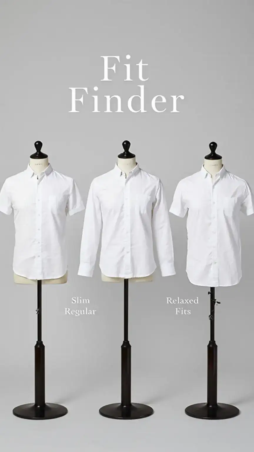 Men's white shirt fits: slim, regular, relaxed. How to choose the right fit for your body type. Best white shirts for men.