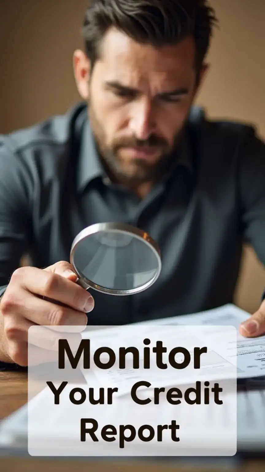Monitoring credit reports, checking credit score, debt management, financial health, credit report accuracy, credit score tips.